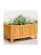 vidaXL Planter Box 54x30cm Coffee 366429