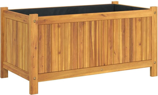 vidaXL Ζαρντινιέρα Ξύλινη Καφέ 80x42x40εκ.