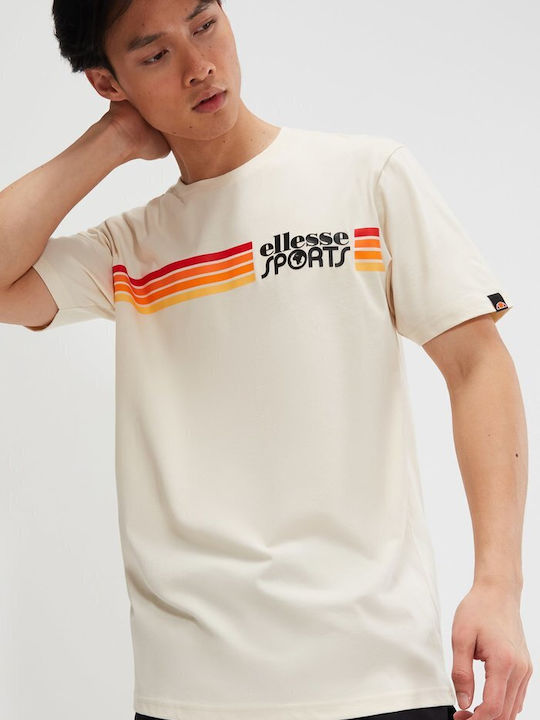 Ellesse Ανδρικό T-shirt Κοντομάνικο Λευκό