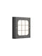 Eurolamp Waterproof Wall-Mounted Outdoor Light IP65 with Integrated LED