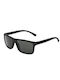 V-store Men's Sunglasses with Black Plastic Frame and Black Lens 20.575BLACK