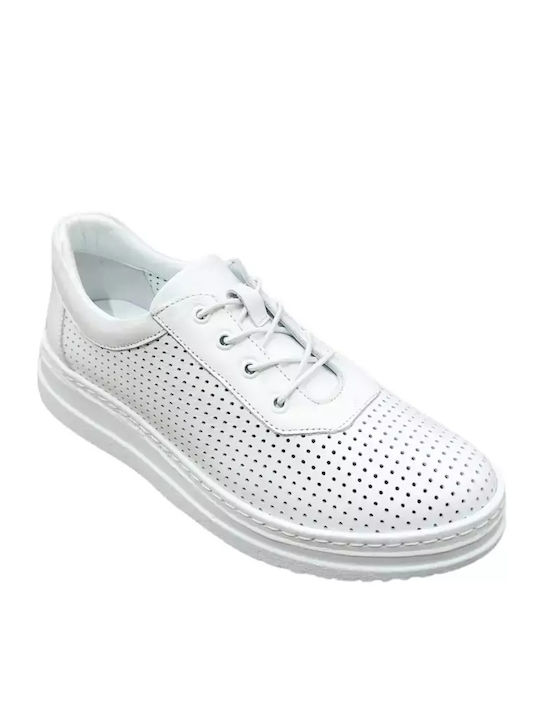Aerostep Γυναικεία Ανατομικά Sneakers Λευκό