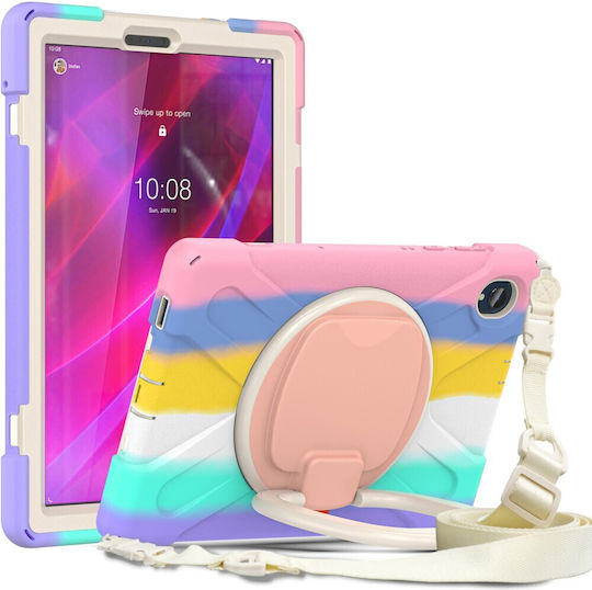 Back Cover Durable for Kids Multicolour Lenovo Tab M10 Plus TB-X606F