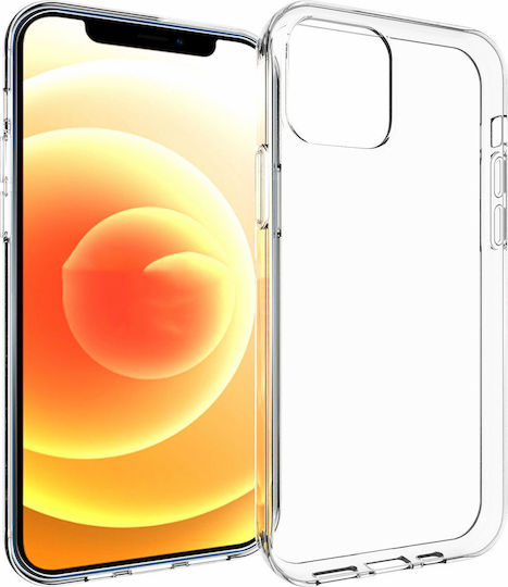 eSTUFF Infinite Back Cover Silicon Transparent (iPhone 13)