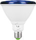 VK Lighting LED-Lampe 15W Rot