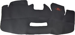 Carman Car Dashboard Cover with Emblem for Black Colour