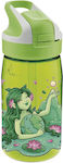 Laken Kids Water Bottle Plastic Green 0.45ml