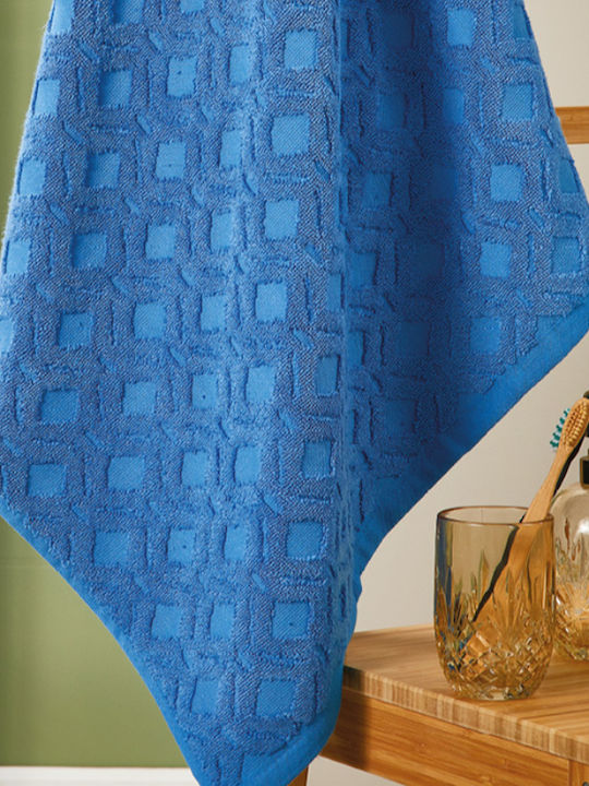 Whitegg Bath Towel T085 100x150cm Blue Weight 5...