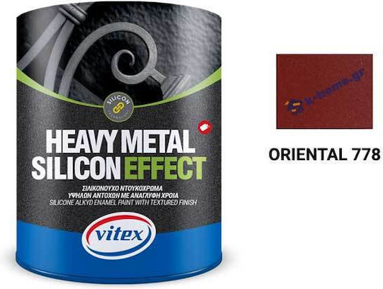 Vitex Βερνικόχρωμα Αντισκωριακό Διαλύτου Heavy 2.25lt Ματ -oriental Ματ