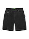 Workman Pantaloni scurți bărbați Jeans Denim negru
