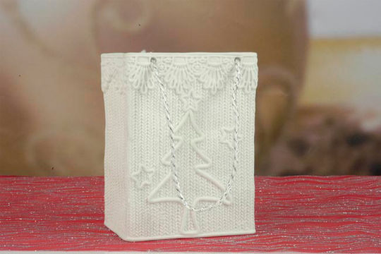 AGC Christmas Ceramic Figure Height 16cm 2pcs