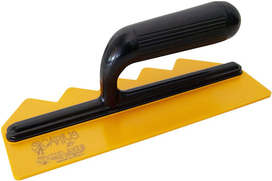 Come Decorative Spatula Plastic Serrated 245x100mm with Plastic Handle 05-8987