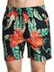 Men's Swimwear Shorts Black with Patterns