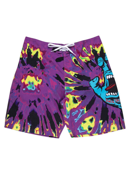 Santa Cruz Screaming Hand Boardshort Men's Swimwear Shorts MOV