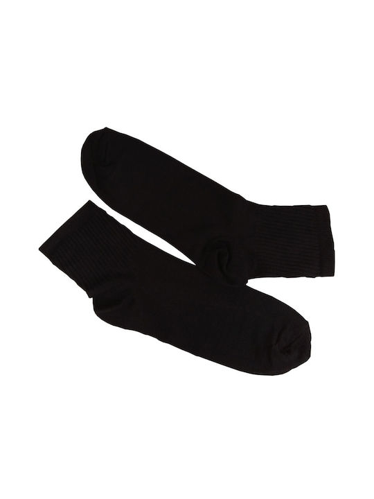 Vtex Socks Herren Einfarbige Socken BLACK 1Pack