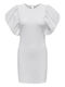 Only Mini Rochie cu Volane Brht Wht White