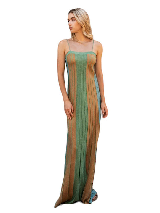 Aggel Rochie Tricotată De Seară Multicoloră