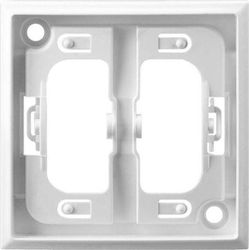 Ospel Switch Frame in White Color RO-1U/00