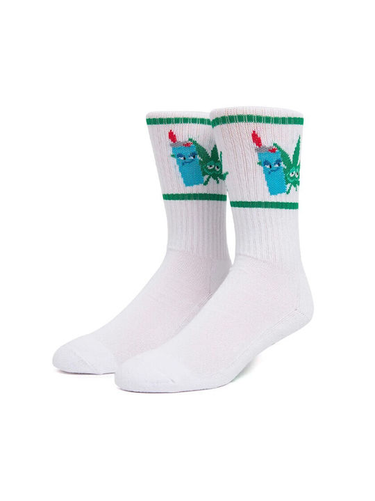 HUF Frenemies Men's Socks White