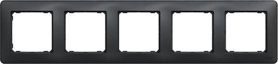 Schneider Electric Sedna Design Switch Frame in Black Color SDD314805