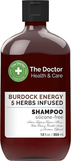 Doctor_health & Care Шампоан за коса Energia Lopianu 5 Herbii 355мл