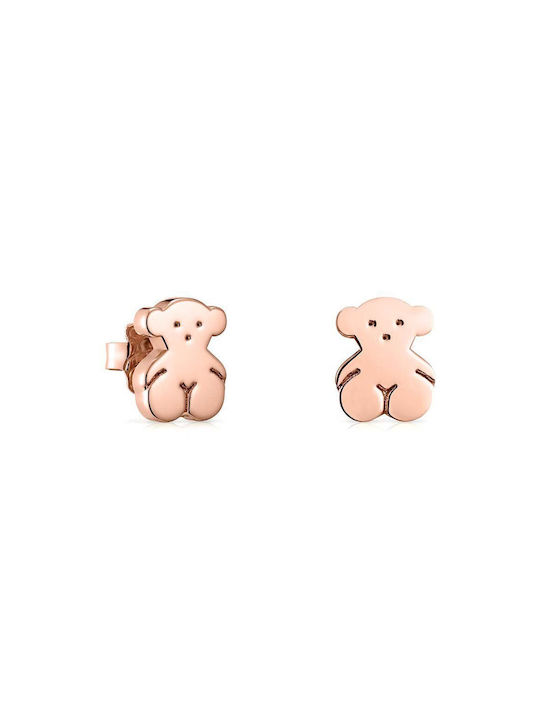 Tous Earrings made of Silver Gold Plated