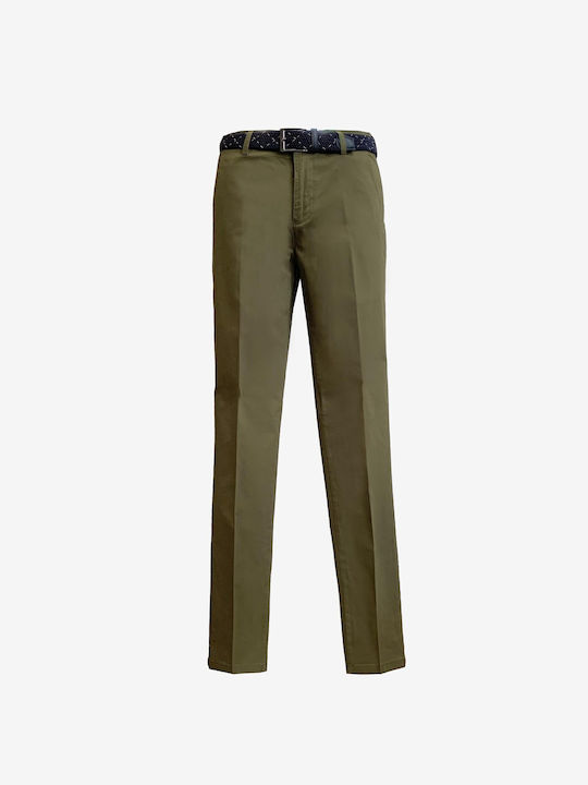 Lexton Men's Trousers Chino Olive