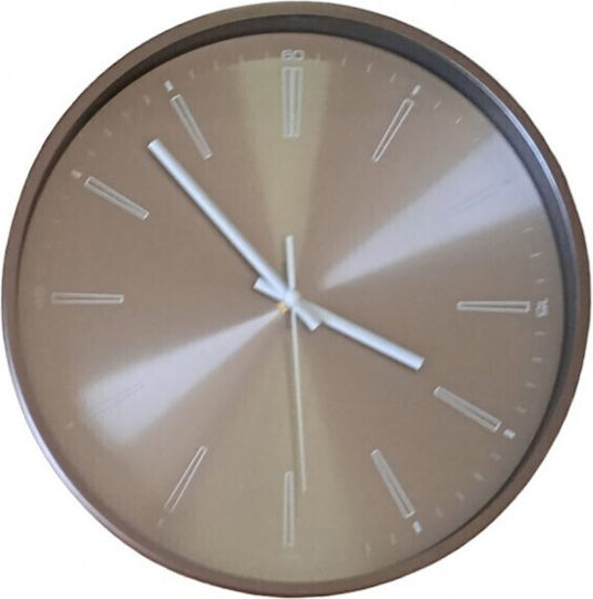 Etoile Ceas de Perete Metalic Inox Ø30cm