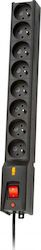 Lestar Power Strip Security 8 Sockets with Cable 3m Lestar Power Strip Security 8 Sockets with Cable 3m