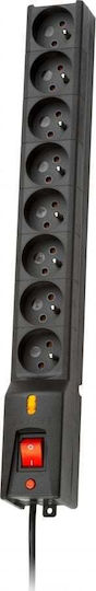 Lestar Power Strip Safety 8 Sockets with Cable 3m