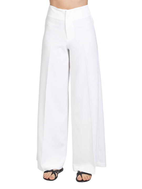 Aggel Femei Tesatura Pantaloni White