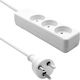 ProXtend Steckdosenleiste 3 Positionen mit USB-A und Kabel 15m