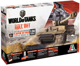 Italeri Pz Kpfw Φιγούρα Μοντελισμού Τανκ σε Κλίμακα 1:56