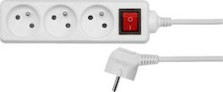 AWTools Πολύπριζο 5 Θέσεων με Καλώδιο 1.5m