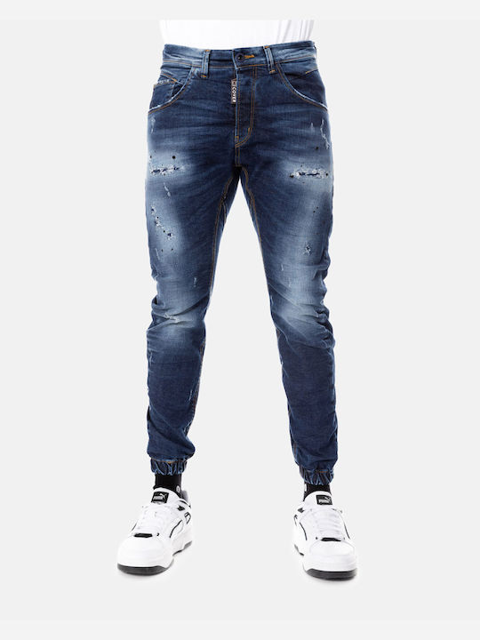 Cover Jeans Ανδρικό Παντελόνι Τζιν Navy-blue