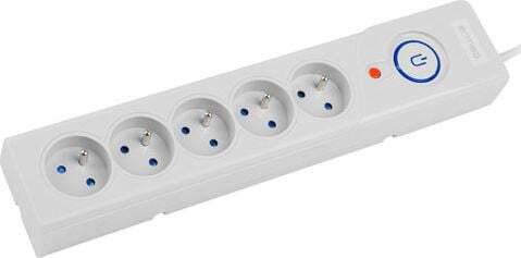 Armac Power Strip 5 Positions with Cable 1.5m Gray