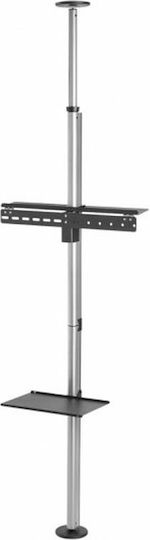 Equip 650621 Стойка за телевизор Стенен до 70" и 30кг