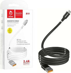 Denmen USB 2.0 USB-C male - USB-A 1m (29362)