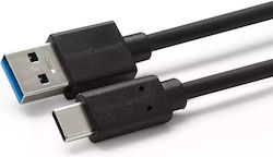 Microconnect USB 3.0 Cablu USB-C bărbătesc - USB-A de sex masculin Negru 0.25m (USB3.2CA0.25)