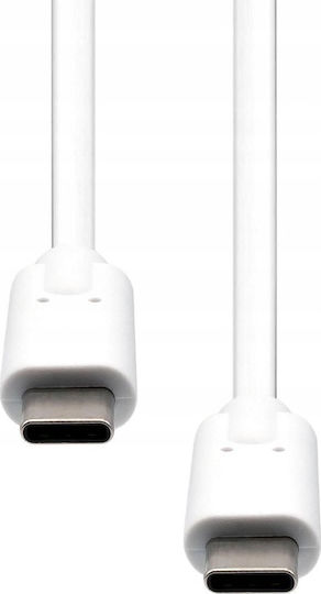 ProXtend USB 2.0 Cable USB-C male - USB-C White 0.5m (JAB-7340198)
