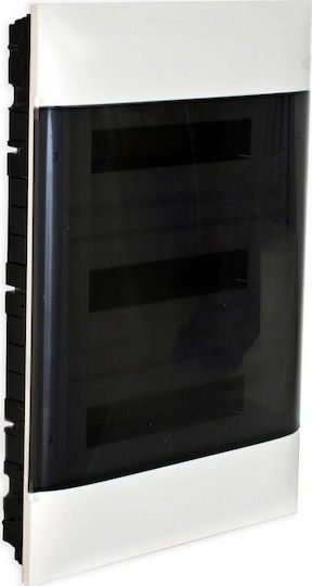 Legrand Practibox S Sicherungskasten Wandmontage, 3 Reihen, 18 Elemente