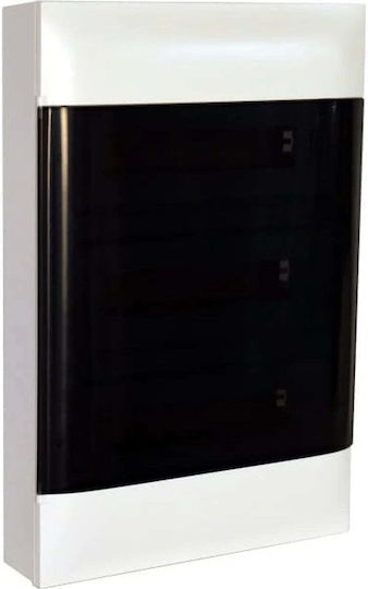 Legrand Practibox S Fuse Box Wall Mounted, 3 Rows, 18 Elements