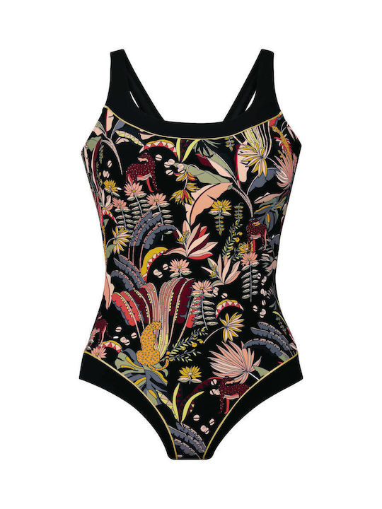 Anita 6460 M2 Stockholm Printed One-Piece Swimsuit with B Cup