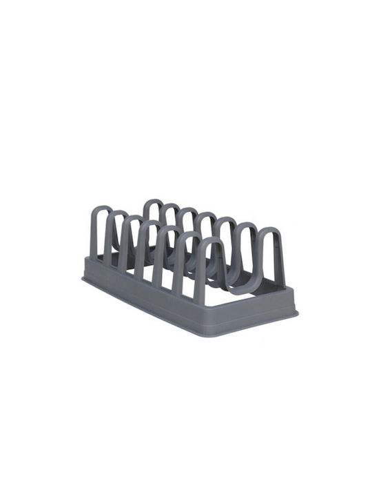 TnS Dish Drainer Plastic in Gray Color 34x15x13cm