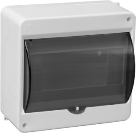 PAWBOL Wall mounted 8-Elements Fuse Box with 1 Row