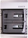 Hensel Wall mounted Waterproof 12-Elements Fuse Box with 2 Rows