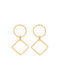 Lilou Earrings made of Steel Gold Plated