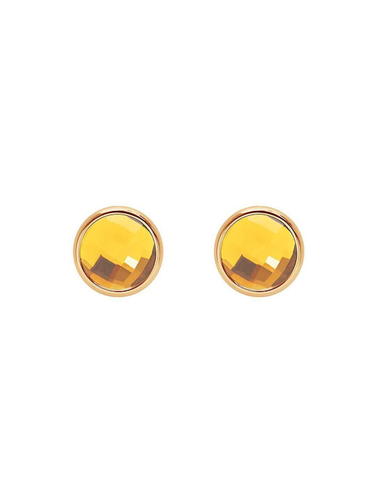 Lilou Earrings from Steel Gold Plated