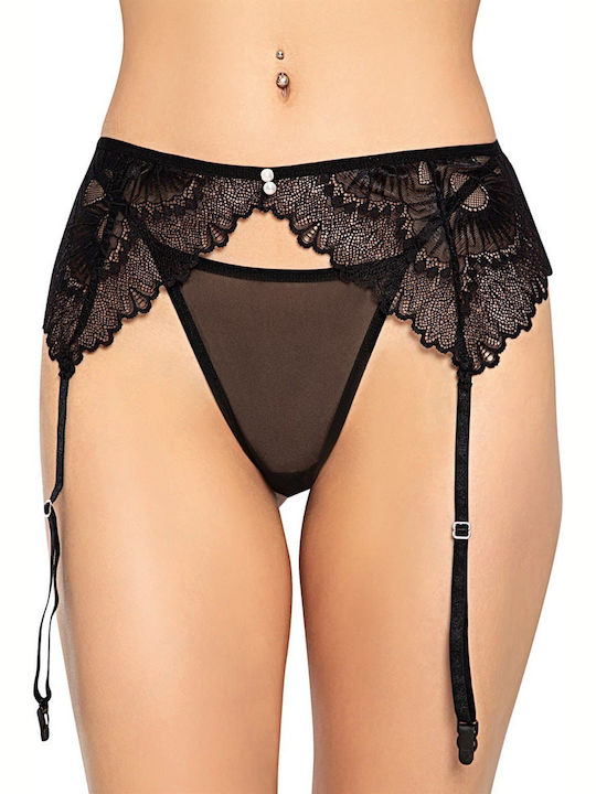 Women's Panty Set with Black Garters