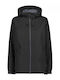 Short Women's Jacket for Spring - Autumn Nero